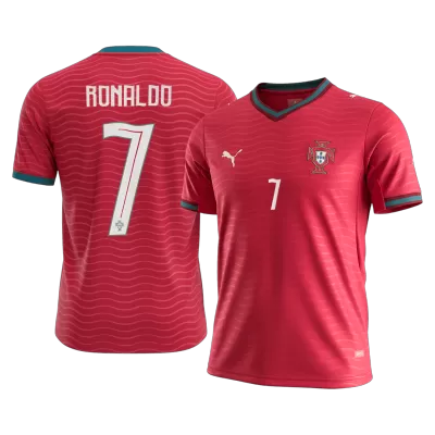 Camiseta RONALDO #7 Portugal 2026 Primera Equipación Copa del Mundo - Versión Hincha - camisetasfutbol