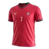 Camiseta RONALDO #7 Portugal 2026 Primera Equipación Copa del Mundo - Versión Hincha - camisetasfutbol