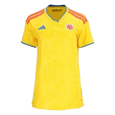 Camiseta Colombia 2026 Primera Equipación Copa del Mundo Local Mujer - Versión Hincha - camisetasfutbol