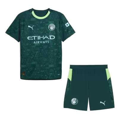 Conjunto Manchester City 
2025/26 Cuarta Equipación - camisetasfutbol