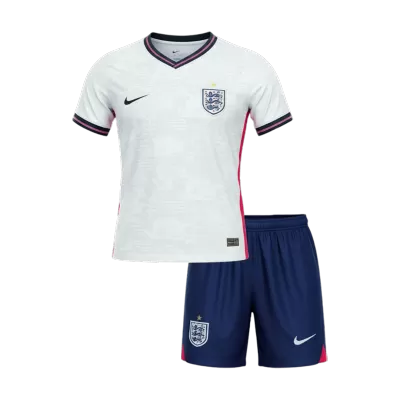 Miniconjunto Inglaterra 2026 Primera Equipación Copa del Mundo Niño - camisetasfutbol