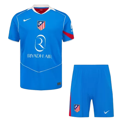 Conjunto Atlético de Madrid 
2025/26 Tercera Equipación - camisetasfutbol