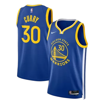 Camiseta Curry #30 Golden State Warriors Swingman Blue NBA Jersey - Icon Edition - camisetasfutbol