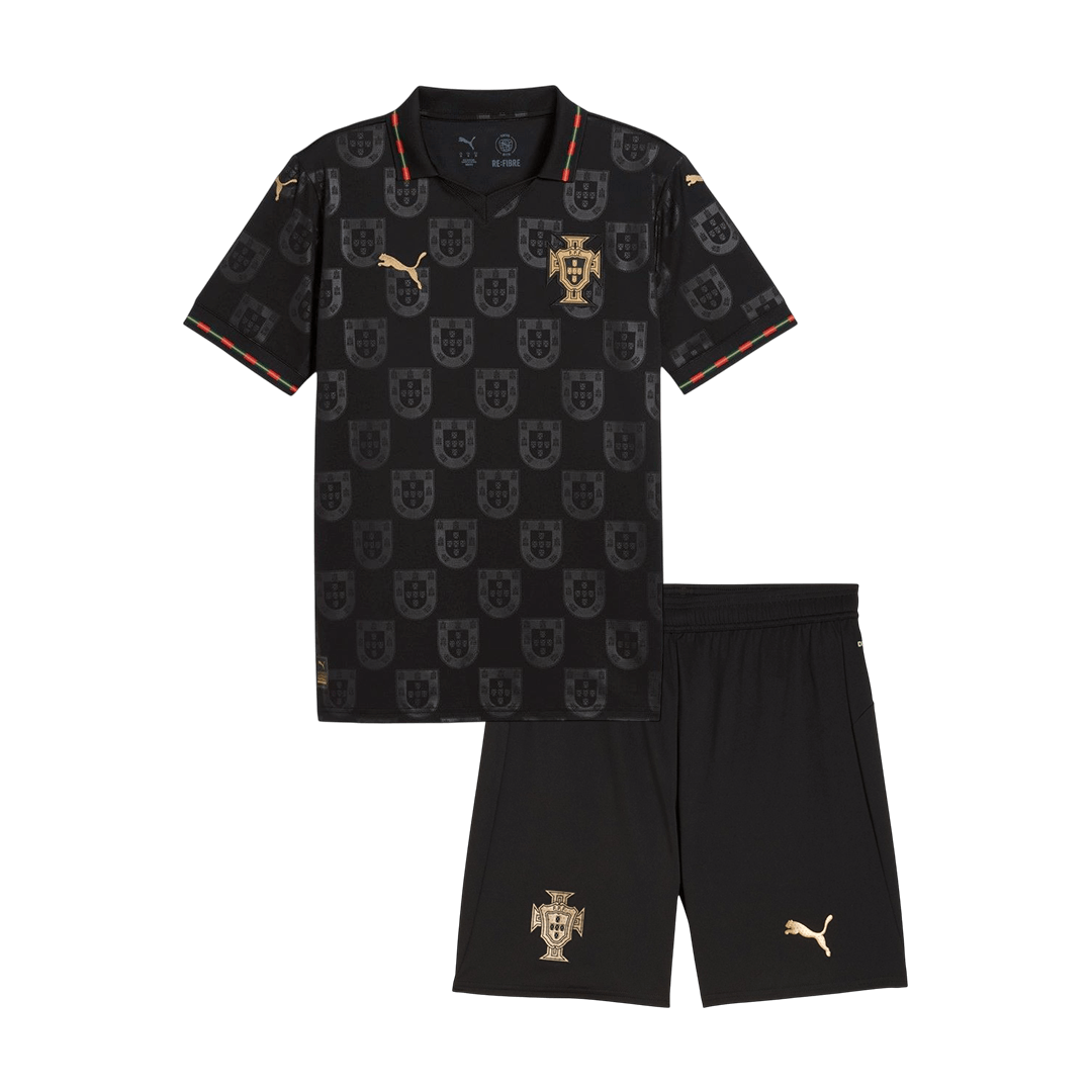 Miniconjunto Portugal 2026 Edición Especial Especial Copa del Mundo Niño - camisetasfutbol