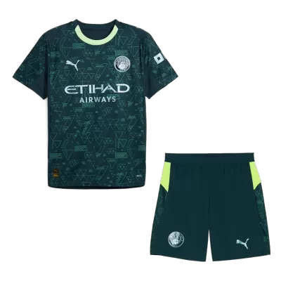 Conjunto Manchester City 
2025/26 Cuarta Equipación - camisetasfutbol