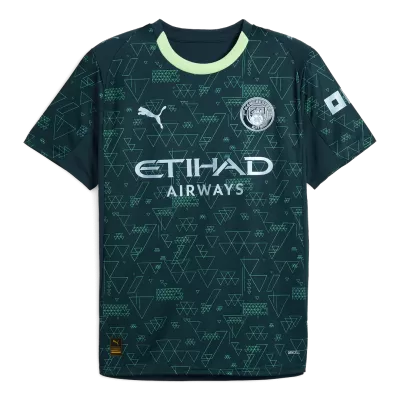 Camiseta Manchester City 2025/26 Cuarta Equipación - Versión Hincha - camisetasfutbol