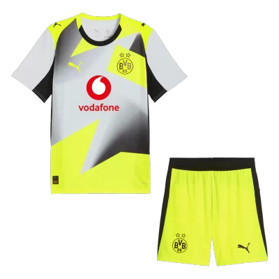 Conjunto Borussia Dortmund 
2025/26 Segunda Equipación - camisetasfutbol