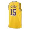 Camiseta Reaves #15 Los Angeles Lakers Swingman Gold NBA Jersey - Icon Edition - camisetasfutbol