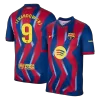 Camiseta LEWANDOWSKI #9 Barcelona 2025/26 Cuarta Equipación - Versión Hincha - camisetasfutbol