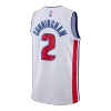 Camiseta Cunningham #2 Detroit Pistons Swingman White NBA Jersey - Association Edition - camisetasfutbol