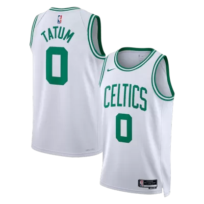 Camiseta Tatum #0 Boston Celtics Swingman White NBA Jersey - Association Edition - camisetasfutbol