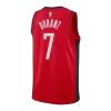 Camiseta Durant#7 Houston Rockets Swingman Red NBA Jersey - Icon Edition - camisetasfutbol