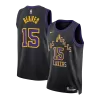 Camiseta Reaves #15 Los Angeles Lakers Swingman Black 25/26 NBA Jersey - City Edition - camisetasfutbol