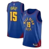 Camiseta Jokić #15 Denver Nuggets Swingman Blue NBA Jersey - Statement Edition - camisetasfutbol