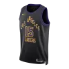 Camiseta Reaves #15 Los Angeles Lakers Swingman Black 25/26 NBA Jersey - City Edition - camisetasfutbol