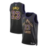 Camiseta James#23 Los Angeles Lakers Swingman Black 25/26 NBA Jersey - City Edition - camisetasfutbol