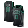 Camiseta Tatum #0 Boston Celtics Swingman Black NBA Jersey - Statement Edition - camisetasfutbol