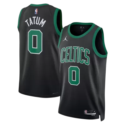 Camiseta Tatum #0 Boston Celtics Swingman Black NBA Jersey - Statement Edition - camisetasfutbol