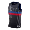 Camiseta Cunningham #2 Detroit Pistons Swingman Black NBA Jersey - Statement Edition - camisetasfutbol