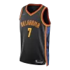 Camiseta Holmgren #7 Men's Oklahoma City Thunder Swingman Black 24/25 NBA Jersey - City Edition - camisetasfutbol