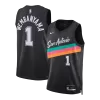 Camiseta Wembanyama #1 San Antonio Spurs Swingman Black 25/26 NBA Jersey - City Edition - camisetasfutbol