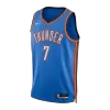 Camiseta Holmgren #7 Men's Oklahoma City Thunder Swingman Blue NBA Jersey - Icon Edition - camisetasfutbol