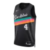 Camiseta Fox #4 San Antonio Spurs Swingman Black 25/26 NBA Jersey - City Edition - camisetasfutbol