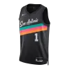 Camiseta Wembanyama #1 San Antonio Spurs Swingman Black 25/26 NBA Jersey - City Edition - camisetasfutbol