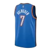 Camiseta Holmgren #7 Men's Oklahoma City Thunder Swingman Blue NBA Jersey - Icon Edition - camisetasfutbol