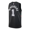 Camiseta Wembanyama #1 San Antonio Spurs Swingman Black 25/26 NBA Jersey - City Edition - camisetasfutbol
