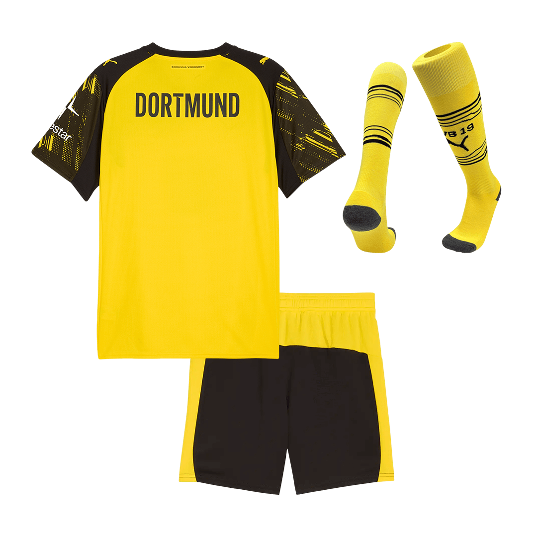Miniconjunto Completo Borussia Dortmund 2025/26 Primera Equipación Niño - camisetasfutbol