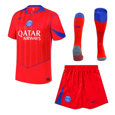 Conjunto Completo PSG 2025/26 Tercera Equipación - camisetasfutbol