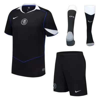 Conjunto Completo Chelsea 2025/26 Tercera Equipación - camisetasfutbol