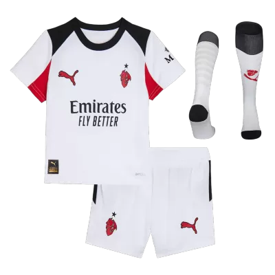 Miniconjunto Completo AC Milan 2025/26 Segunda Equipación Niño - camisetasfutbol