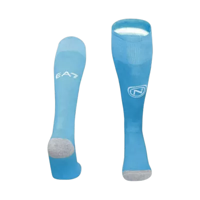 Napoli Primera Equipación Fútbol Calcetines 2025/26 - camisetasfutbol