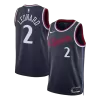 Camiseta Leonard #2 LA Clippers Swingman Navy NBA Jersey - Icon Edition - camisetasfutbol