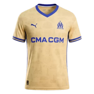 Camiseta Marseille 2025/26 Cuarta Equipación - Versión Hincha - camisetasfutbol
