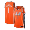 Camiseta Harden #1 LA Clippers Swingman Orange 25/26 NBA Jersey - City Edition - camisetasfutbol