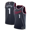 Camiseta Harden #1 LA Clippers Swingman Navy NBA Jersey - Icon Edition - camisetasfutbol