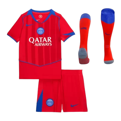 Miniconjunto Completo PSG 2025/26 Tercera Equipación Niño - camisetasfutbol