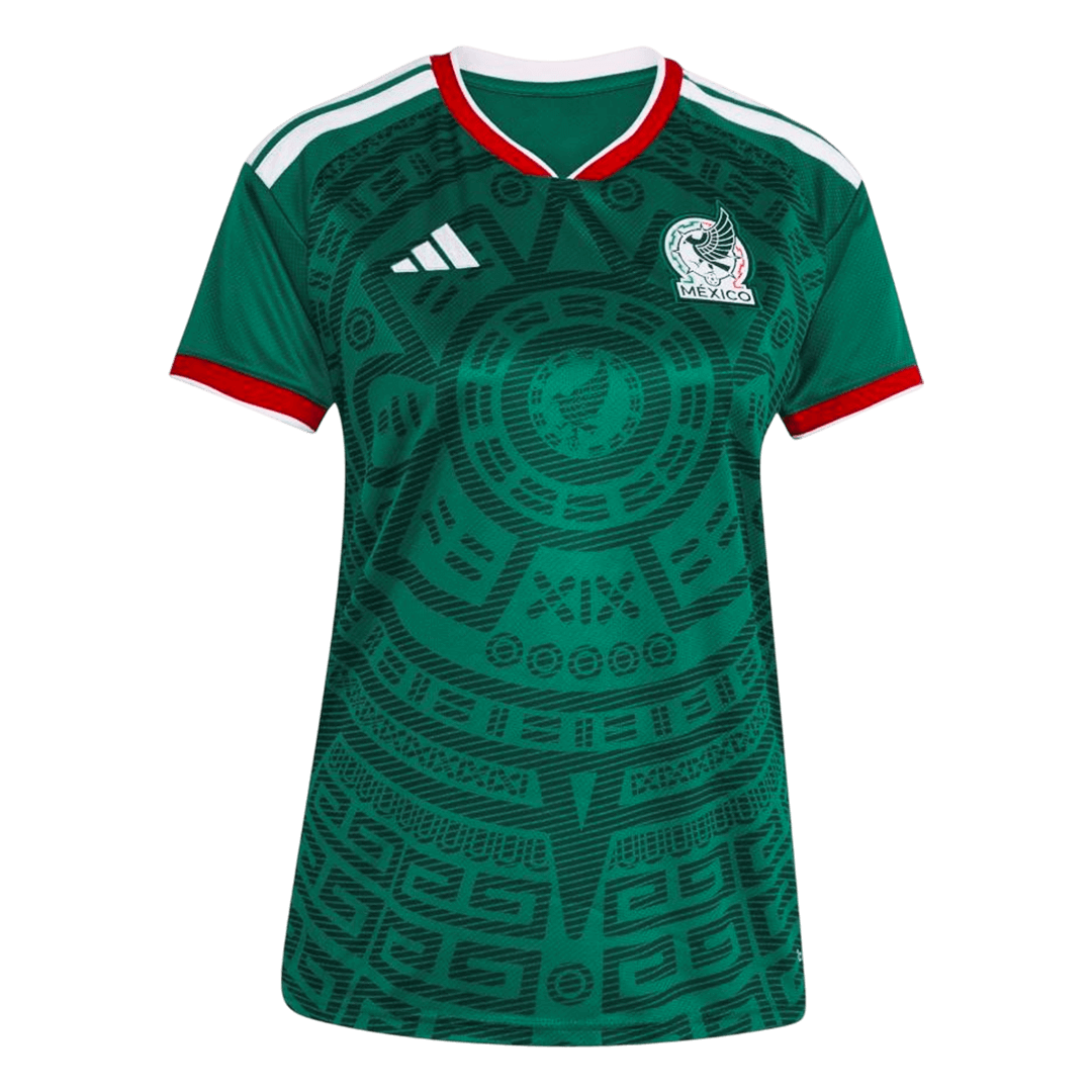 Camiseta Mexico 2026 Primera Equipación Copa del Mundo Local Mujer - Versión Hincha - camisetasfutbol