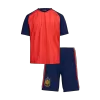 Miniconjunto España 2026 Primera Equipación Copa del Mundo Niño - camisetasfutbol
