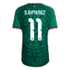 Camiseta versión jugador S.GIMENEZ #11 Mexico 2026 Primera Equipación Copa del Mundo - Versión Jugador - camisetasfutbol