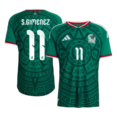 Camiseta versión jugador S.GIMENEZ #11 Mexico 2026 Primera Equipación Copa del Mundo - Versión Jugador - camisetasfutbol