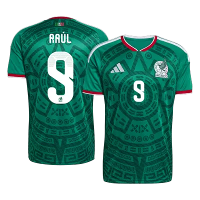 Camiseta Raúl #9 Mexico 2026 Primera Equipación Copa del Mundo - Versión Hincha - camisetasfutbol