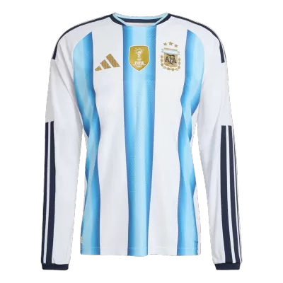 Camiseta versión jugador Manga Larga Argentina 2026 Primera Equipación Copa del Mundo -Versión Jugador - camisetasfutbol