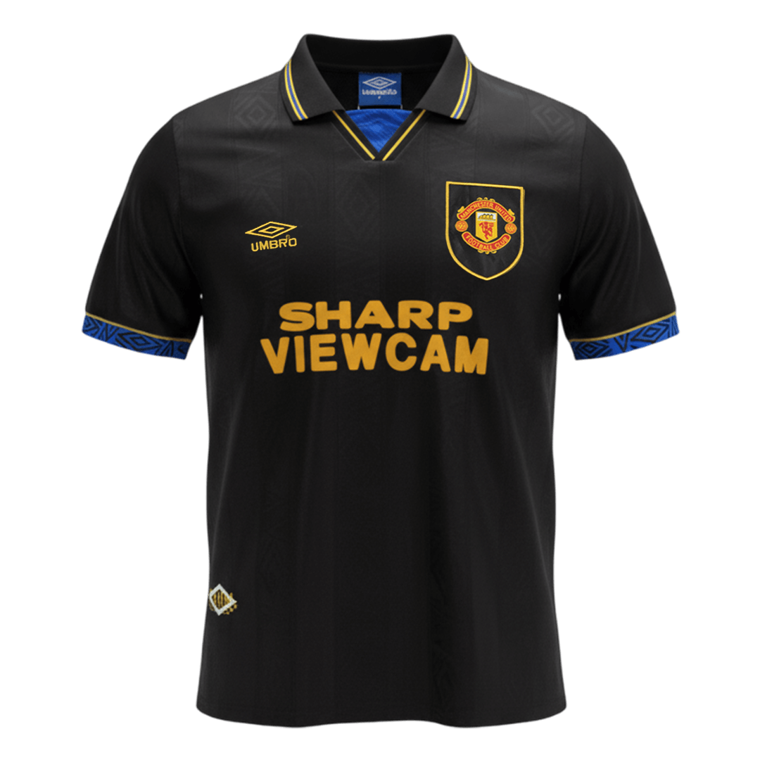 Camiseta Retro 1993/94 Manchester United Segunda Equipación - camisetasfutbol