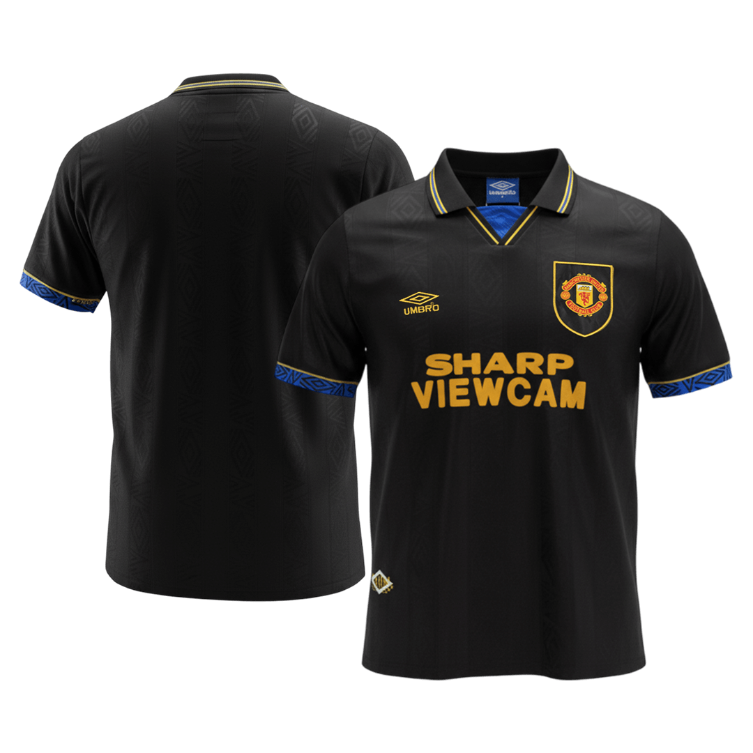 Camiseta Retro 1993/94 Manchester United Segunda Equipación - camisetasfutbol