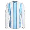 Camiseta versión jugador Manga Larga Argentina 2026 Primera Equipación Copa del Mundo -Versión Jugador - camisetasfutbol