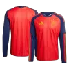 Camiseta Manga Larga España 2026 Primera Equipación Copa del Mundo - Versión Hincha - camisetasfutbol